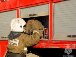 Шалость детей могла стать причиной пожара в жилом доме в Нерюнгри
