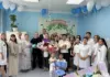 В Нерюнгри прошла торжественная выписка новорождённых