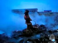 Неосторожное обращение с огнем привело к возгоранию мусора в Нерюнгри