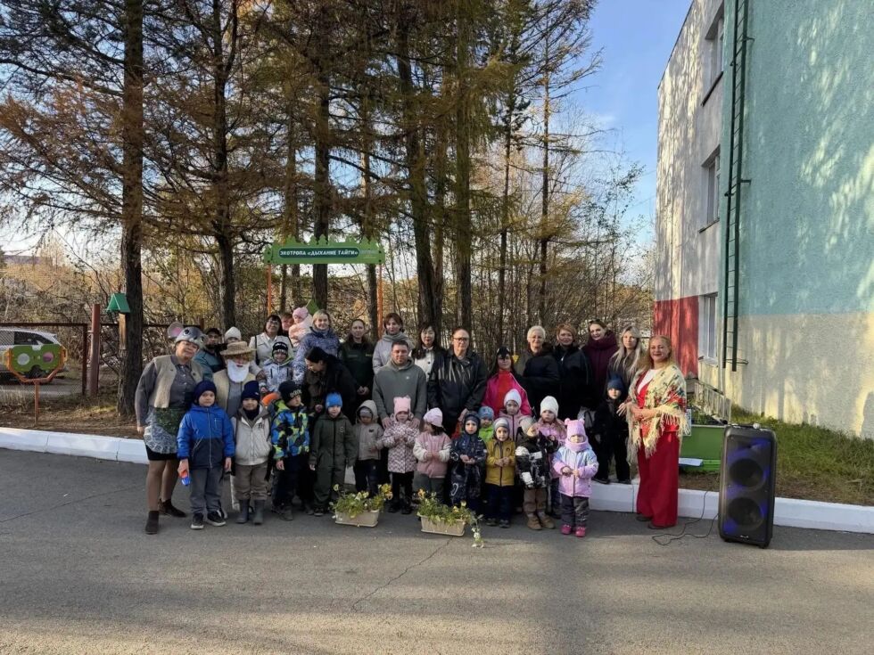 Экотропа «Дыхание тайги» открылась в детском саду в Нерюнгри