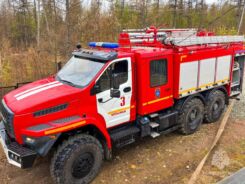 В Чульмане пожарные потушили возгорание в гараже